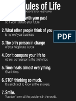 7 Rules of Life