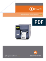PRINTER Datamax Parts Catalog - I-Class MK I (92-2506-01 Rev G)