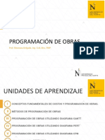 UPN - Programación de Obras UNIDAD I
