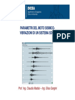 12b Parametri Del Moto Sismico-Vibrazioni SDOF