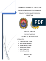 Universidad Nacional de San Agustín - Dirección Ambiental sobre Rayos Infrarrojos