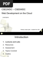 Lecture 1 Intro To Cloud, Git and VMs