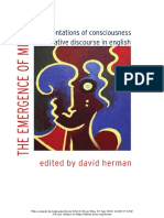 The Emergence of Mind, Representations of Consciousness in Narrative Discourse in English PDF