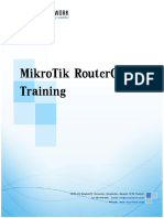 MikroTik Router Training PDF