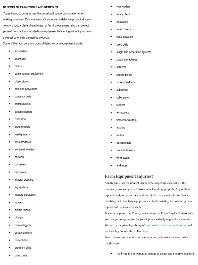 317349520DefectsofFarmToolandRemedies.docx Farmworker