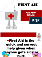 Basic Home First Aid For Kids