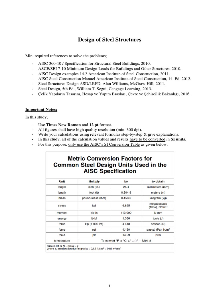 Asd Vs Lrfd Yield Engineering Screw
