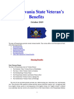Vet State Benefits - PA 2019