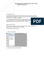 Revit - Configurar Exportação para DWG