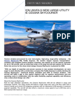 Textron Aviation Unveils New Large Utility Turboprop The Cessna Skycourier PDF