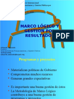 Presentacion Marco Logico