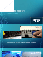 Tutorial Proyector Epson