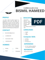 Bismil Hameed: Profile Education