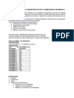 Trabajo de Investigación Politica - 2019 - 2