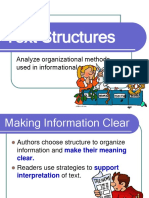 Analyzing Text Structures PDF