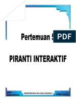 Pertemuan 5 Piranti Interaktif