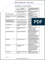 Current Affairs May 2019 PDF