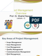 Project Management: Prof. Dr. Shahid Naveed