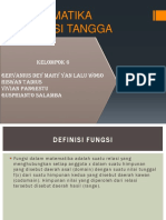 Matematika Fungsi Tangga