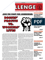 Bosses' Profits VS. Workers' Lives: Challenge
