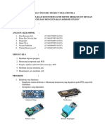 Laporan Progres Project Mekatronika Ke4