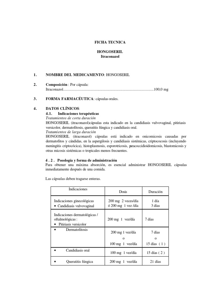 Hongo Resil | PDF | Medicamentos con receta | Biodisponibilidad