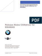 Release Notes CANdriver EDIABAS 2 1 0 0