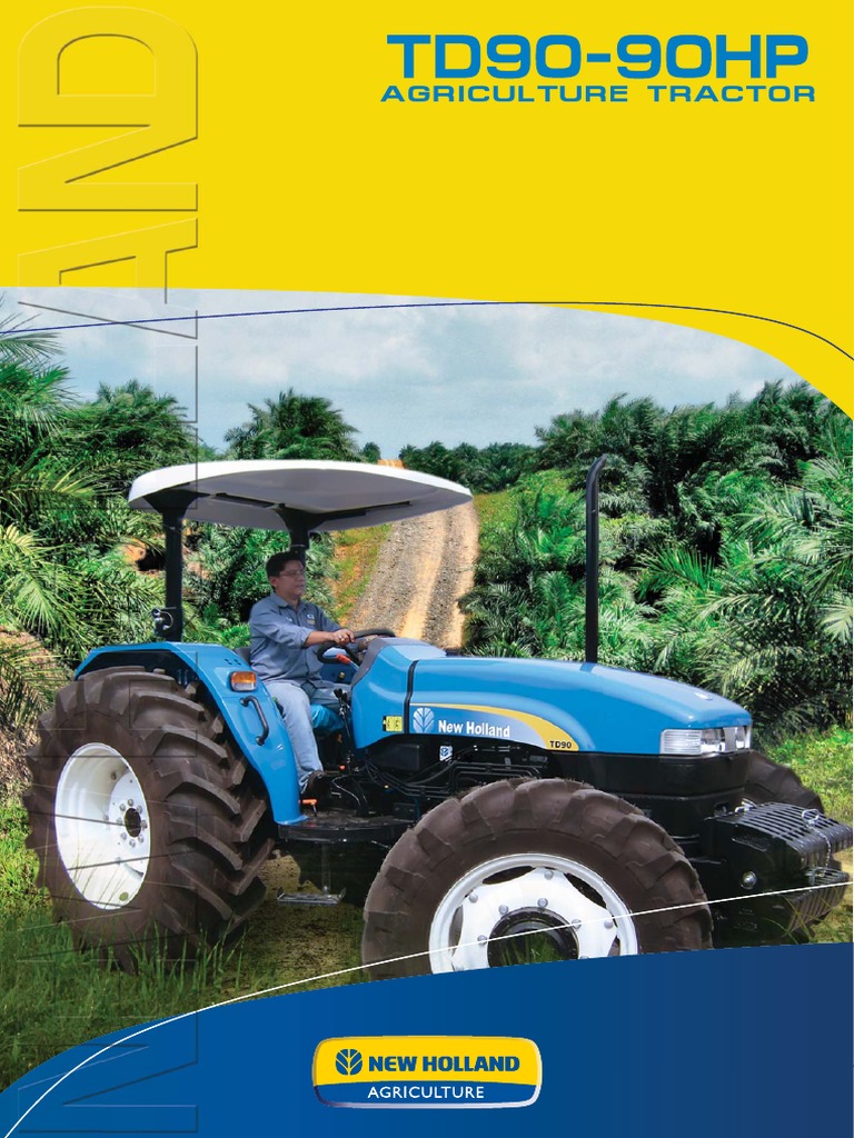 New Holland TD90 | PDF | Transmission (Mechanics) | Tractor