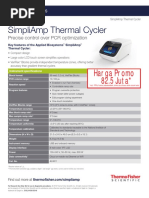 SimpliAmpT Thermal Cycler Spec Sheet - 82 JT