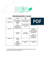 Programação Ix Saga