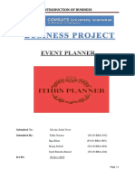 Starting ITHR's Event Planning Business