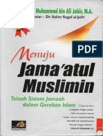 Menuju Jamaatul Muslimin