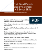 Good Parenting Skills Summary and Bonus Skills PDF