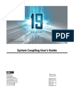 System Coupling Users Guide