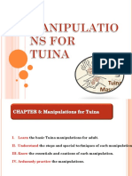 Manipulations For Tuina