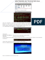 Cara Membuat Bootable Flashdisk Dari Terminal Kali Linux