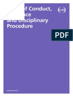 COR4569 The Code of Conduct Guidance and Disciplinary Procedure v2