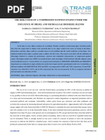 The Behaviour of A Compression Ignition Engine Under The Influence of Diesel and Microalgae Biodiesel Blends