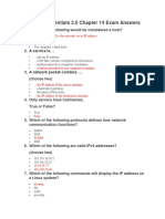NDG Linux Essentials 2.0 Chapter 14 Exam Answers: A Printer Attached To The Network Via An IP Address
