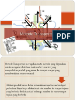 Metode Transportasi Pertama - North West Corner Sederhana + Least Cost Dan Vam