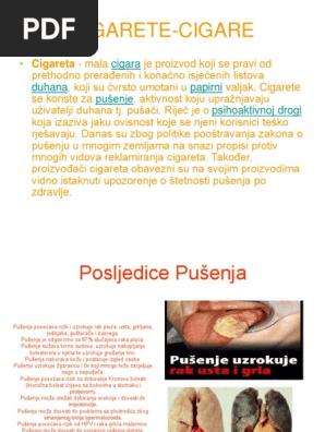 Cigarete Cigare | PDF
