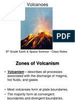 Volcanoes: 8 Grade Earth & Space Science - Class Notes