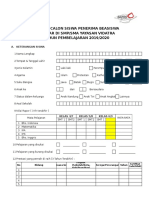 Form Biodata Siswa BAFCO