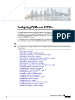 Configuring PVST+ and RPVST+