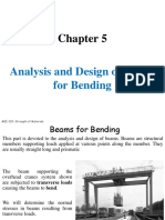 Analysis and Design of Beams For Bending: MEE 320: Strength of Materials