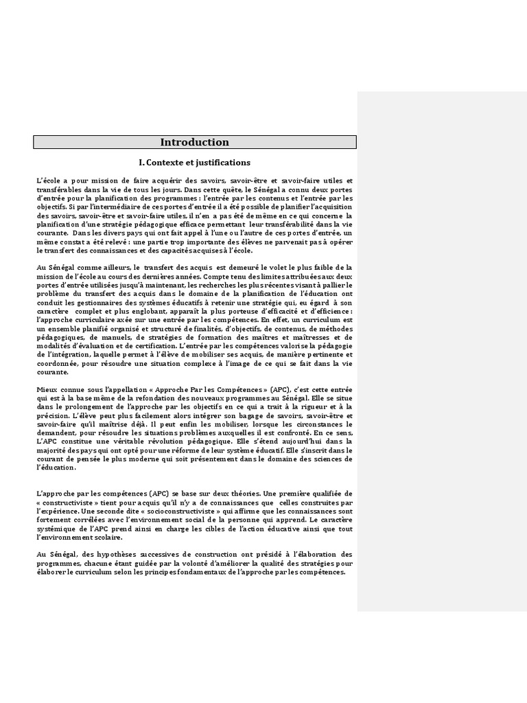 Gp 2 Pdf Pedagogie Competence Ressources Humaines