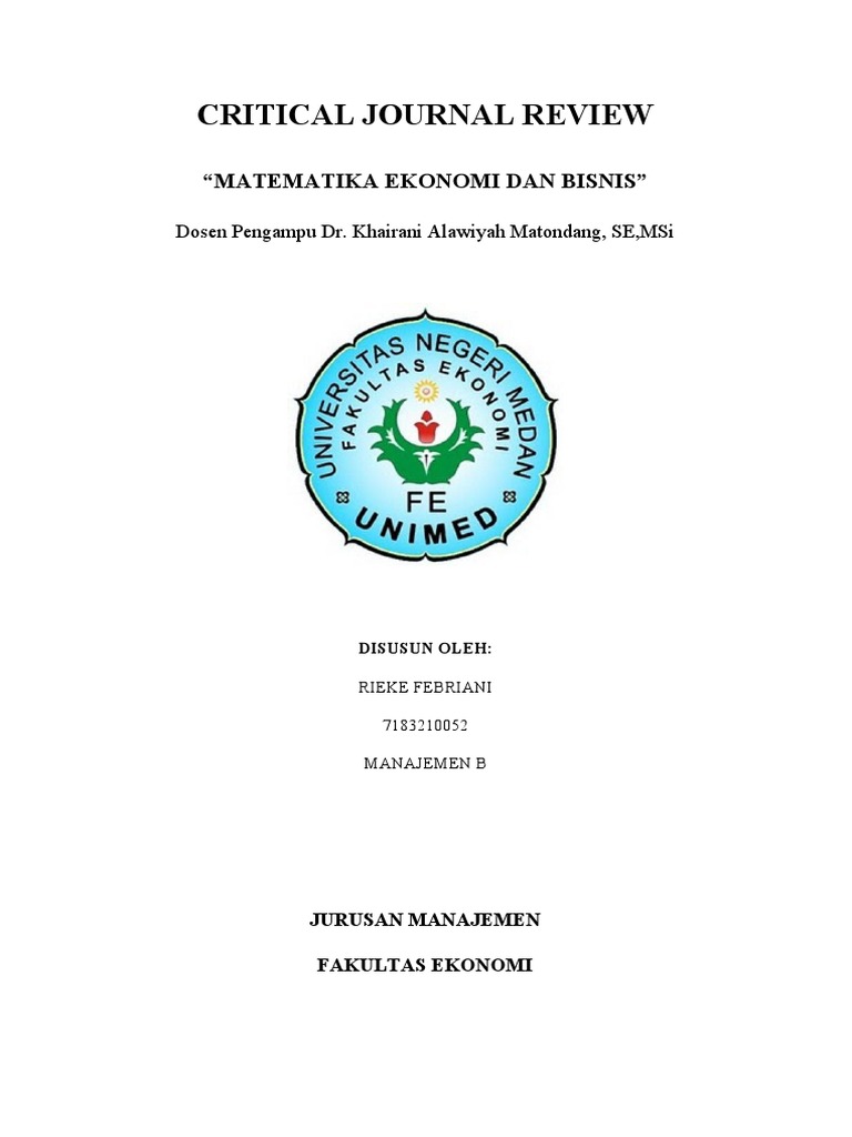 Cjr Matematika Ekonomi Dan Bisnis Pdf