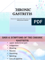 Chronic Gastritis: Occurs Over A Long Period Which Cause Your Stomach Lining Becomes Inflamed