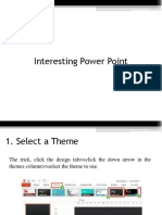 Interesting PowerPoint Tips and Tricks