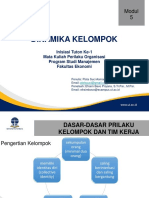 Modul 5 - Dinamika Kelompok